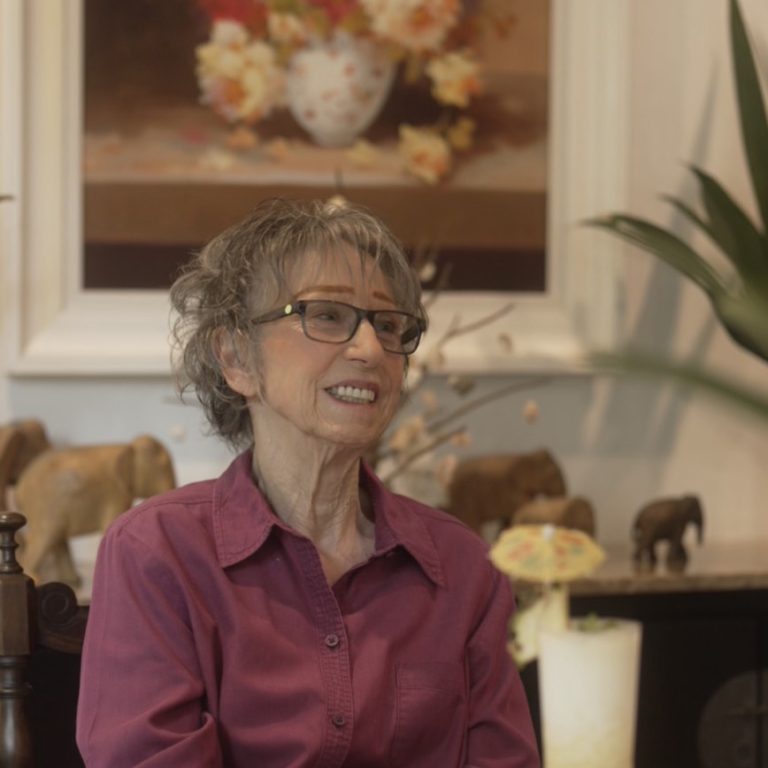 Claudette, an 81-year-old Canadian resident living at Homerly in Thailand